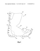 SPORTS BOOT CONSTRUCTION diagram and image