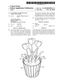 COLLAPSIBLE AND/OR ERECTABLE FLORAL CONTAINERS diagram and image