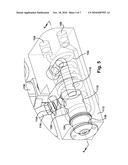 PREVENTING GAS FROM OCCUPYING A SPRAY NOZZLE USED IN A PROCESS OF SCORING A HOT GLASS SHEET diagram and image