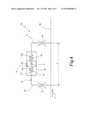 DUCT PROVIDED WITH A DEVICE FOR ABSORPTION OF PRESSURE PULSES diagram and image