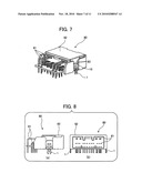 Holding Member, Mounting Structure Having The Holding Member Mounted In Electric Circuit Board, and Electronic Part Having the Holding Member diagram and image