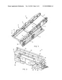 CONNECTOR DEVICE FOR TROUGH PANS ON MINING EQUIPMENT TROUGH PAN AND ASSEMBLY COMPONENT FOR THE SAME diagram and image