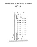 STACKING TYPE TRAY AND TRAY DEVELOPING MECHANISM AND STACKING TYPE TRAY DEVELOPING SYSTEM diagram and image