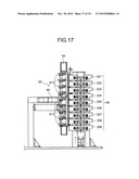 STACKING TYPE TRAY AND TRAY DEVELOPING MECHANISM AND STACKING TYPE TRAY DEVELOPING SYSTEM diagram and image