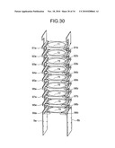 STACKING TYPE TRAY AND TRAY DEVELOPING MECHANISM AND STACKING TYPE TRAY DEVELOPING SYSTEM diagram and image