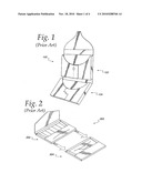 ENVELOPE PACKAGE CONTAINER FOR CONFECTIONS diagram and image