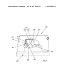 CLOSURE SYSTEM FOR A CONTAINER AND DISPENSING CLOSURE diagram and image