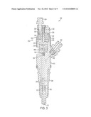 System and method for internal cooling of a fuel injector diagram and image