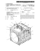 SHUT-OFF SYSTEM HAVING A PIVOT FLAP FOR LARGE PIPE CROSS-SECTIONS diagram and image