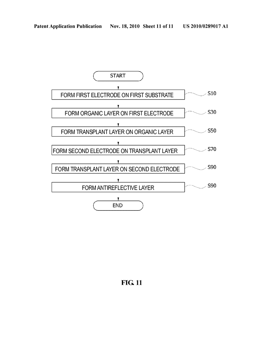 ORGANIC LIGHT EMITTING DIODE AND MANUFACTURING METHOD THEREOF - diagram, schematic, and image 12