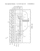 Silicon dioxide cantilever support and method for silicon etched structures diagram and image