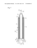 OVERHEAD WIRE TENSION BALANCER DEVICE AND DEVICE ADAPTED TO PREVENT LUBRICATING OIL BEING SCATTERED, AND USED WITH THE OVERHEAD WIRE TENSION BALANCER diagram and image