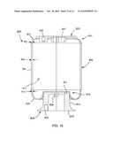 UNREINFORCED ELASTOMERIC SPRING WALL, GAS SPRING AND METHOD diagram and image