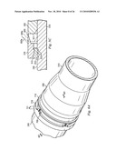 Pipe insertion indicator and method of use diagram and image