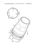 Pipe insertion indicator and method of use diagram and image