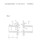 FLANGE COUPLING AND METAL PIPE JOINING STRUCTURE diagram and image