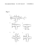 FLANGE COUPLING AND METAL PIPE JOINING STRUCTURE diagram and image