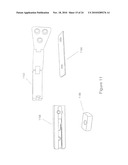 EASILY INSTALLED AND NON-DEFACING SECURITY LATCH diagram and image