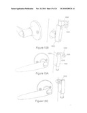 EASILY INSTALLED AND NON-DEFACING SECURITY LATCH diagram and image