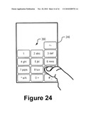 DISPLAYS FOR ELECTRONIC DEVICES THAT DETECT AND RESPOND TO THE SIZE AND/OR ANGULAR ORIENTATION OF USER INPUT OBJECTS diagram and image