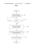 ELECTRONIC DEVICE, DISPLAYING METHOD, AND RECORDING MEDIUM diagram and image