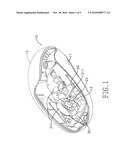 Wheel structure for an electronic input device diagram and image