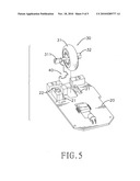 Wheel structure for an electronic input device diagram and image