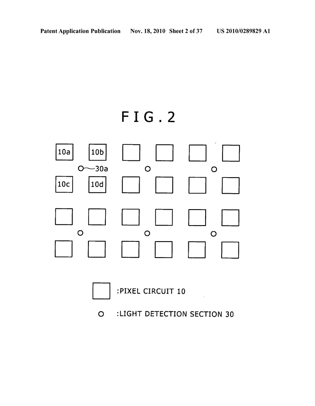 Display apparatus, light detection method and electronic apparatus - diagram, schematic, and image 03