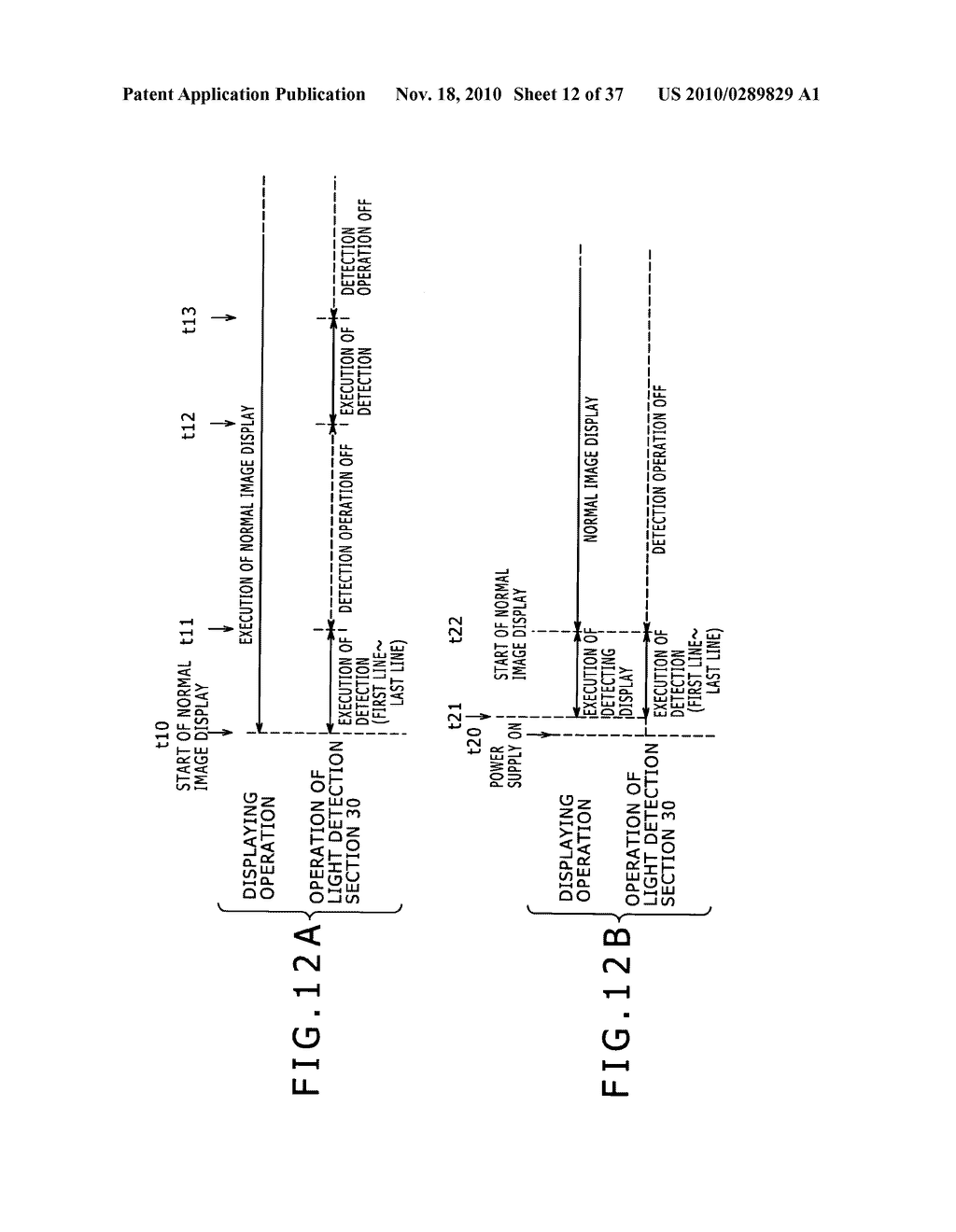 Display apparatus, light detection method and electronic apparatus - diagram, schematic, and image 13