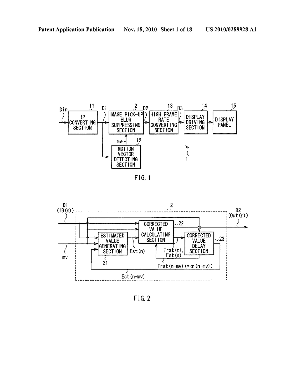 Video Signal Processing Unit and Display Unit - diagram, schematic, and image 02