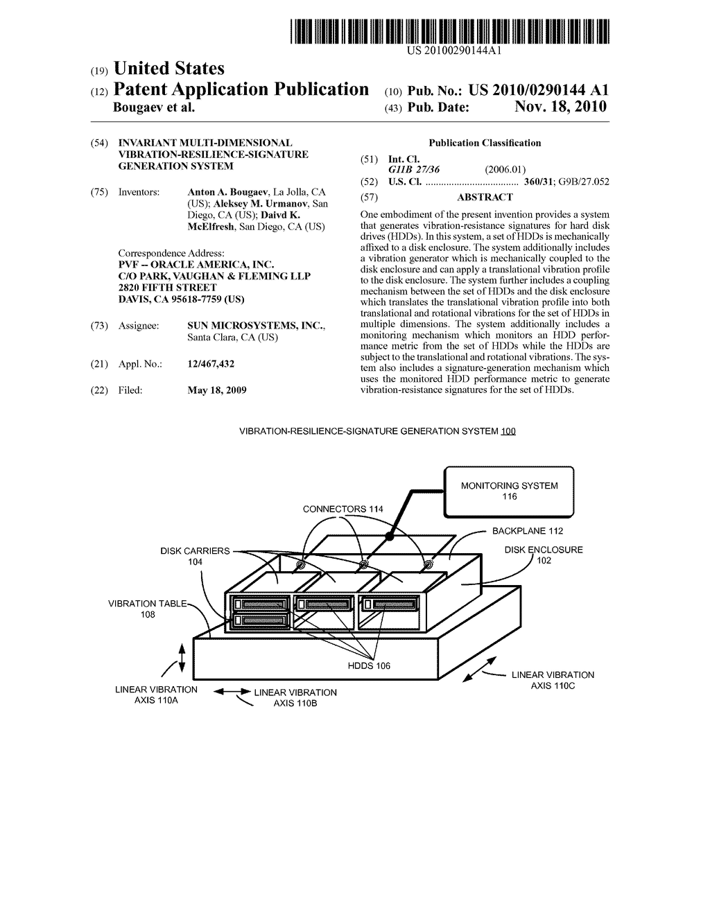 INVARIANT MULTI-DIMENSIONAL VIBRATION-RESILIENCE-SIGNATURE GENERATION SYSTEM - diagram, schematic, and image 01