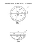 LIGHTING DEVICE WITH MULTIPLE-REGION REFLECTOR diagram and image