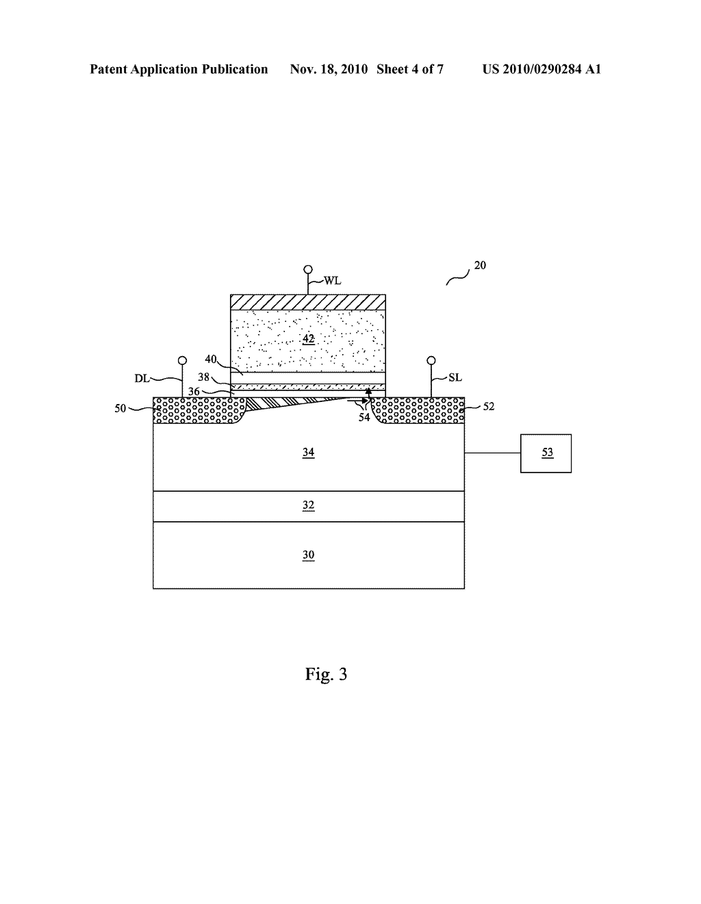 Single-Transistor EEPROM Array and Operation Methods - diagram, schematic, and image 05