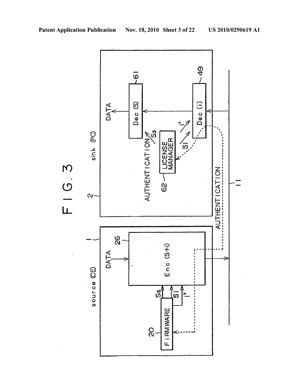 ENCIPHERING APPARATUS AND METHOD, DECIPHERING APPARATUS AND METHOD AS WELL AS INFORMATION PROCESSING APPARATUS AND METHOD - diagram, schematic, and image 04