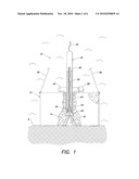 ANCHORING SYSTEM FOR ANCHORING A BASE THAT SUPPORTS A WIND TURBINE diagram and image