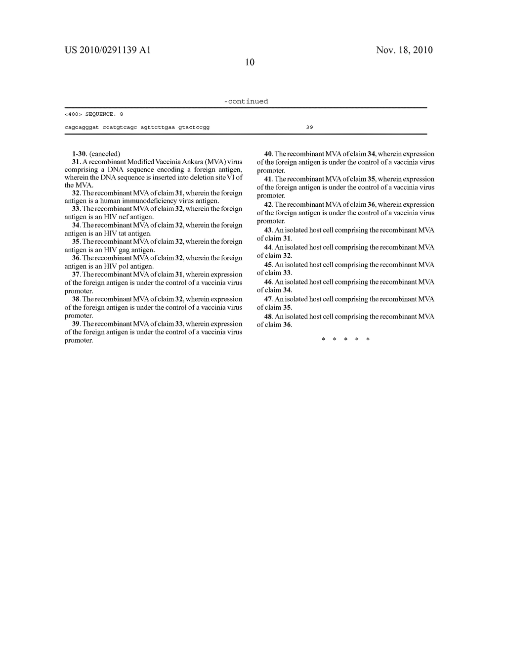 RECOMBINANT MVA VIRUS AND THE USE THEREOF - diagram, schematic, and image 17