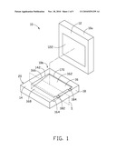 INJECTION MOLD FOR MAKING WEDGE-SHAPED LIGHT GUIDE PLATE diagram and image