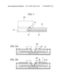 MOUNTED STRUCTURE, LIQUID DROPLET EJECTION HEAD, LIQUID DROPLET EJECTION APPARATUS AND MANUFACTURING METHOD diagram and image