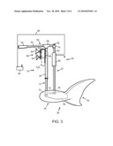  WATERCRAFT PROPULSION DEVICE INCLUDING A LINKAGE AND A HORIZONTAL PROPULSION FIN diagram and image