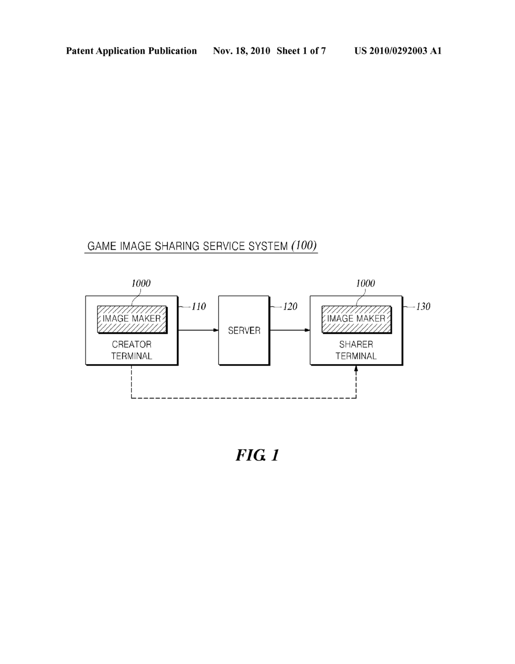 METHOD, MAKER, SERVER, SYSTEM AND RECORDING MEDIUM FOR SHARING AND MAKING GAME IMAGE - diagram, schematic, and image 02