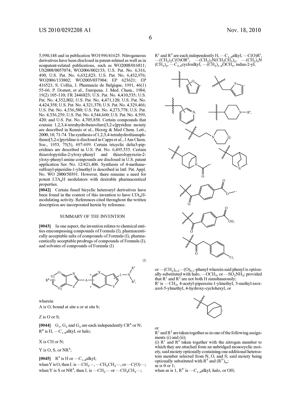 COMPOUNDS WITH TWO FUSED BICYCLIC HETEROARYL MOIETIES AS MODULATORS OF LEUKOTRIENE A4 HYDROLASE - diagram, schematic, and image 07
