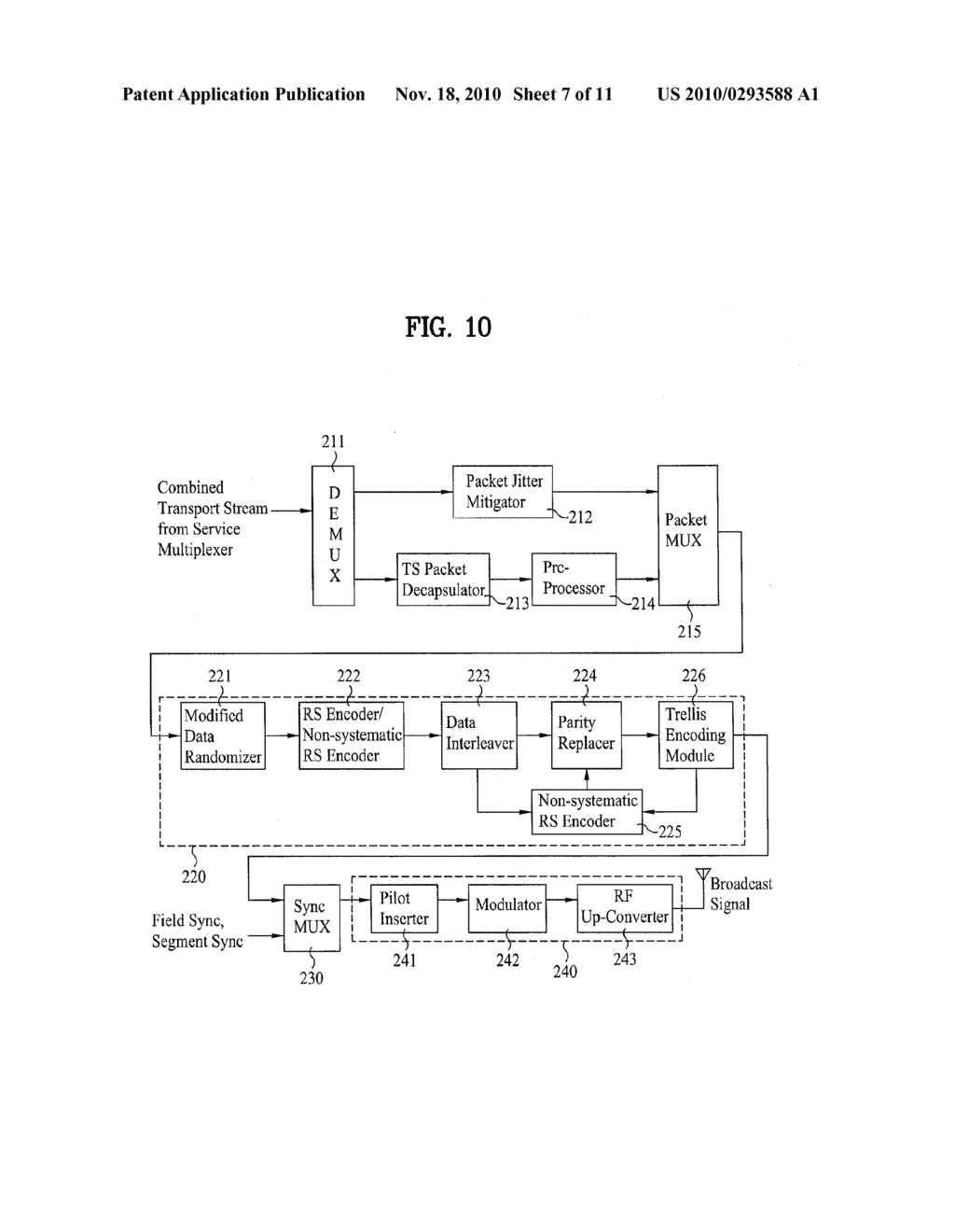 DIGITAL BROADCASTING SYSTEM AND METHOD OF PROCESSING DATA - diagram, schematic, and image 08