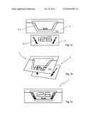 INSTRUMENT-DISPLAY WITH A TRANSPARENT APPLIQUE OVER A DISPLAY diagram and image