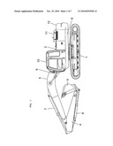 Mounting Structure for NOx Reduction Device for Construction Machine diagram and image