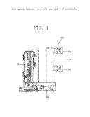 MOVE-OUT TYPE INTERLOCK APPARATUS FOR CIRCUIT BREAKER diagram and image