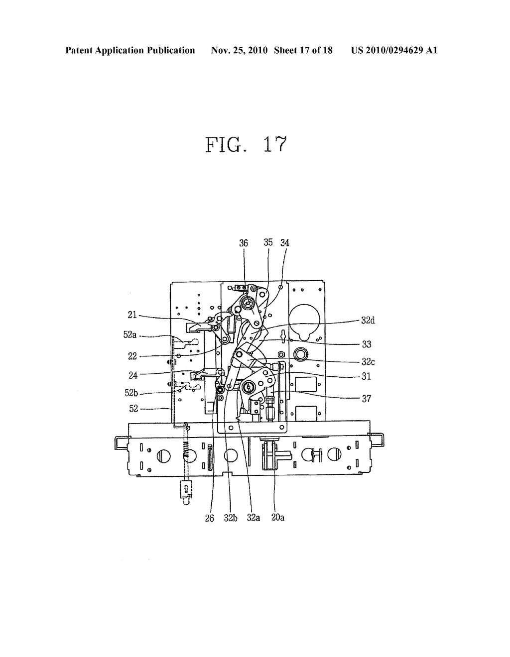 MOVE-OUT TYPE INTERLOCK APPARATUS FOR CIRCUIT BREAKER - diagram, schematic, and image 18