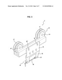 GUIDING DEVICE OF HAULING ROPE FOR TOOLS IN BOREHOLE diagram and image