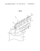 GUIDING DEVICE OF HAULING ROPE FOR TOOLS IN BOREHOLE diagram and image