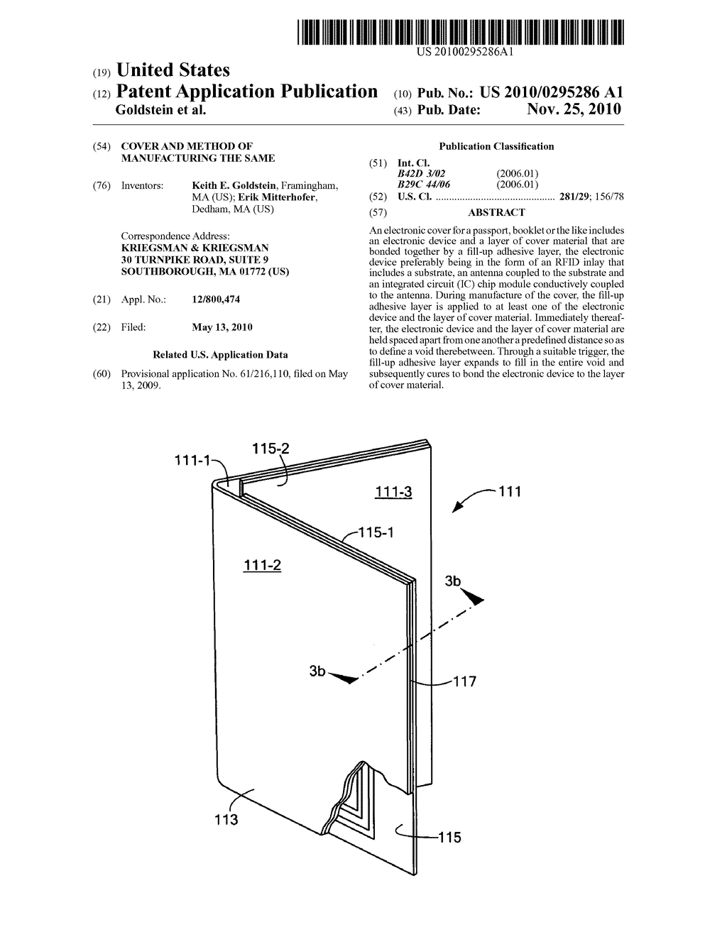 Cover and method of manufacturing the same - diagram, schematic, and image 01