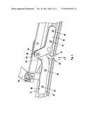 TOP RAIL FOR A FOLDING TOP OF A PASSENGER VEHICLE diagram and image